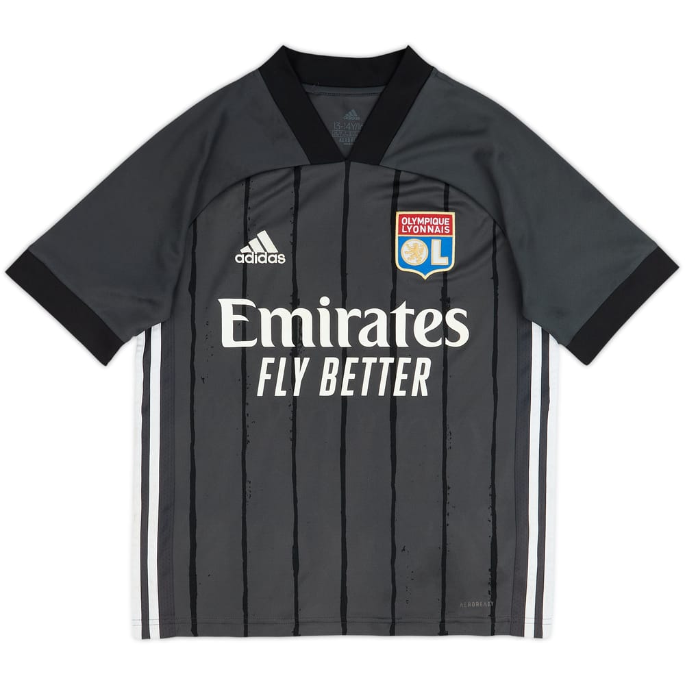 2020-21 Lyon Away Shirt - 9/10 - (L.Boys)