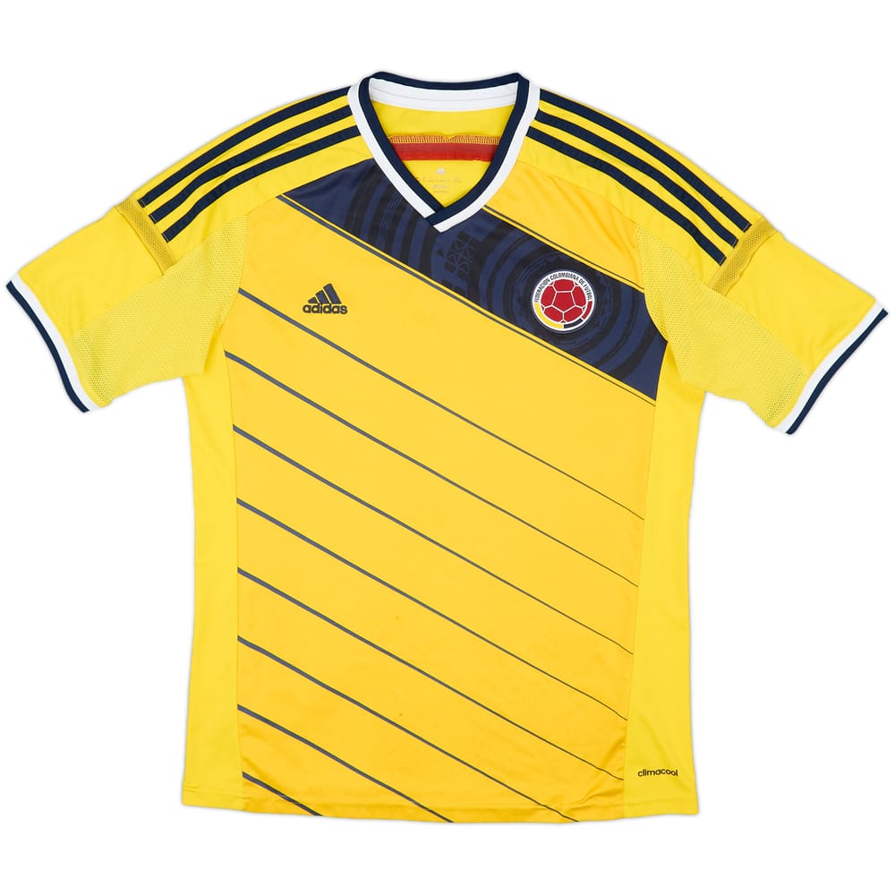 Camiseta de local de Colombia 2014-15 - 7/10 - (XL.Niños)