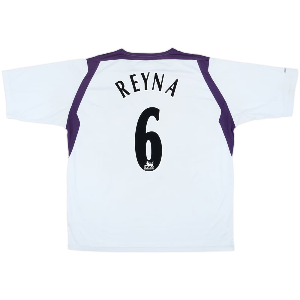 2004-05 Manchester City Away Shirt Reyna #6 - 6/10 - (XXL)