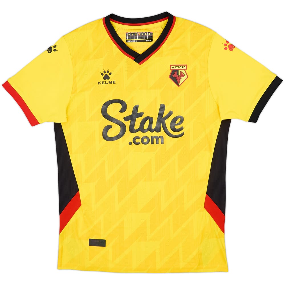 2022-23 Watford Home Shirt - 10/10 - (M)