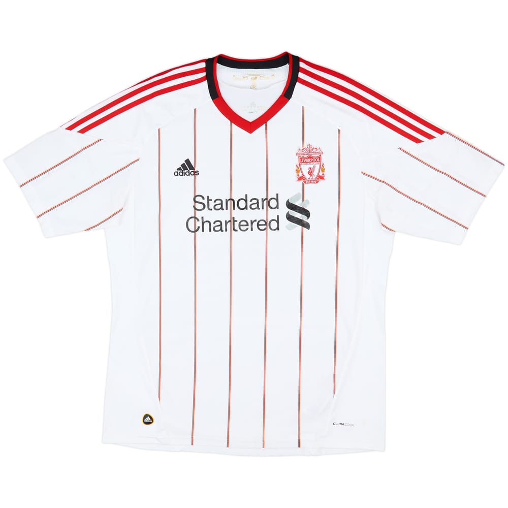 2010-11 Liverpool Away Shirt - 5/10 - (XL)