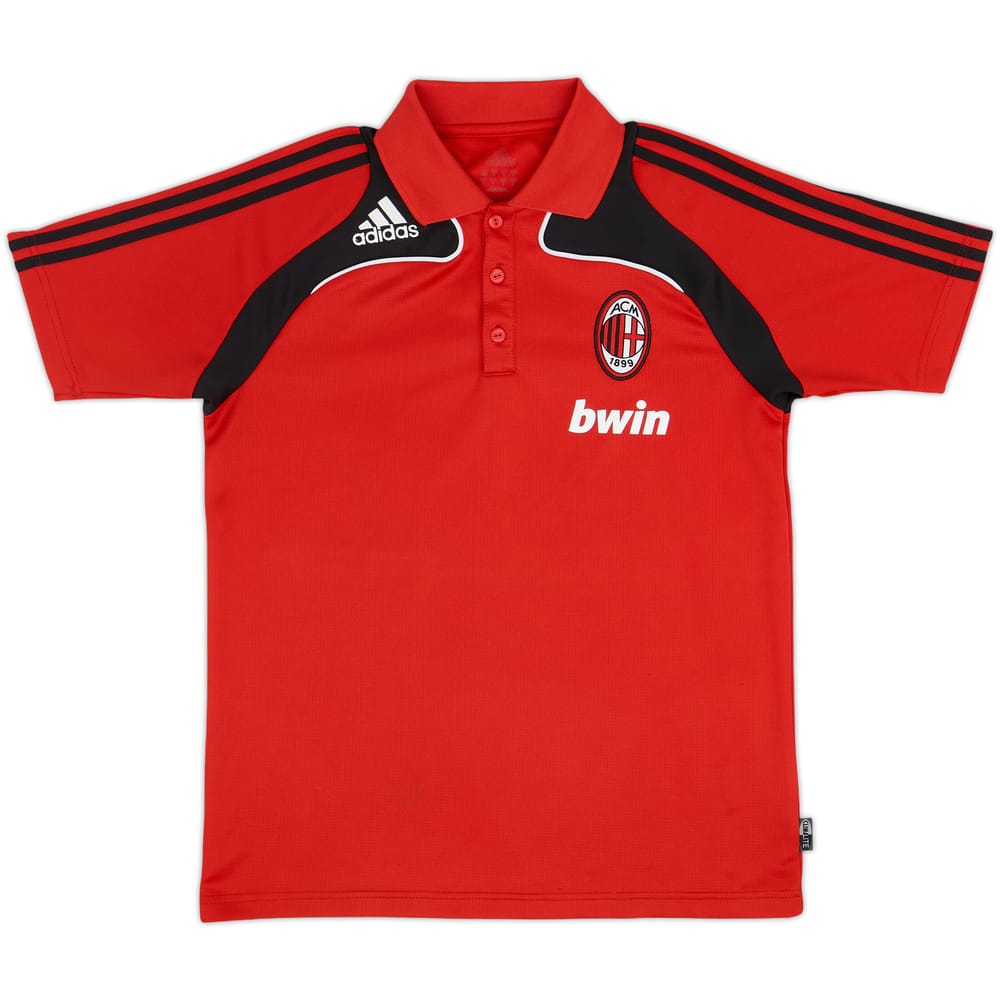 2008-09 AC Milan adidas Polo Shirt - 10/10 - (M)