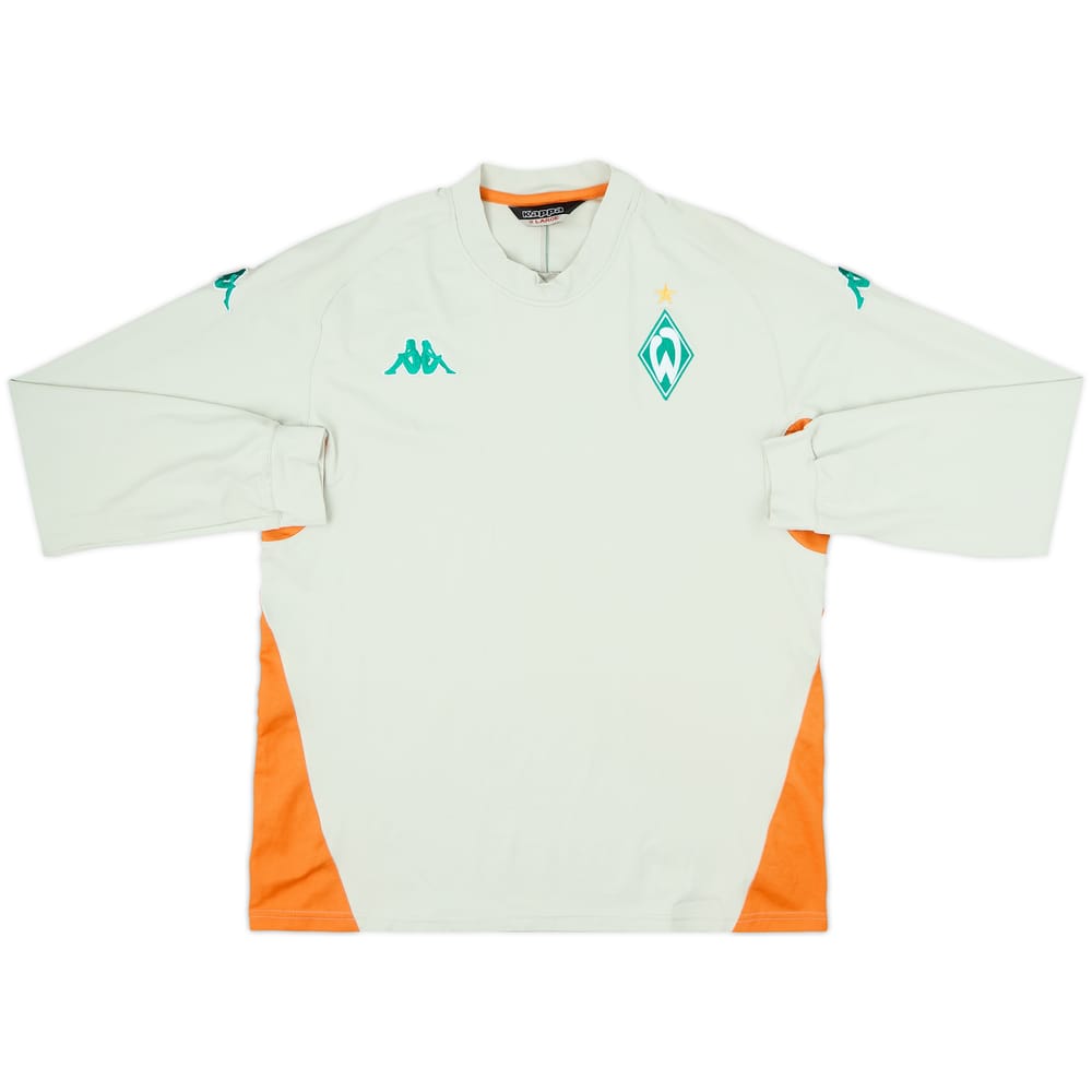 2003-04 Werder Bremen Kappa Training L/S Shirt - 8/10 - (XL)