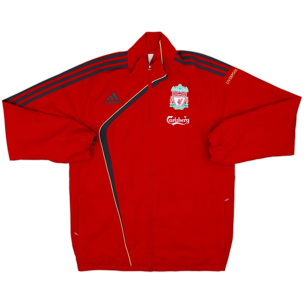 2009-10 Liverpool adidas Track Jacket - 8/10 - (M)