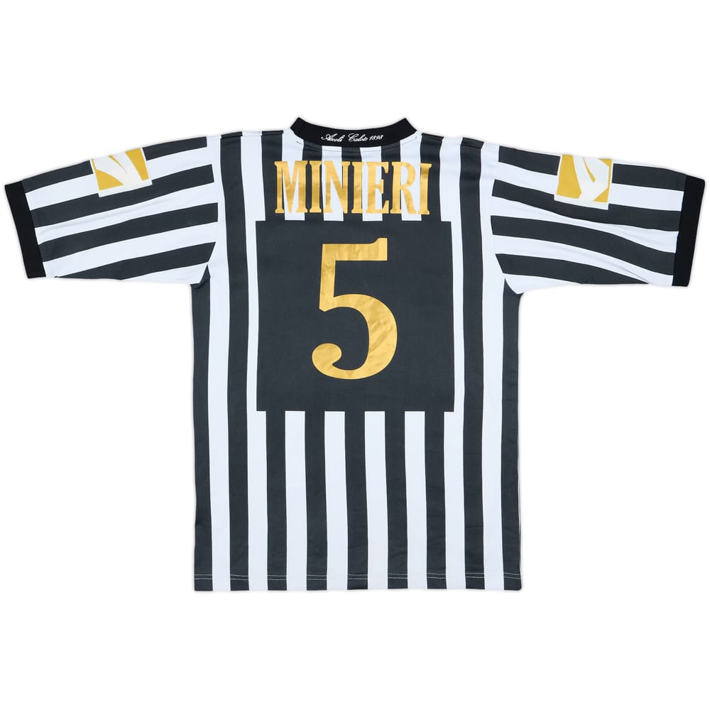 2006-07 Ascoli Home Shirt Minieri #5 - 5/10 - (L)