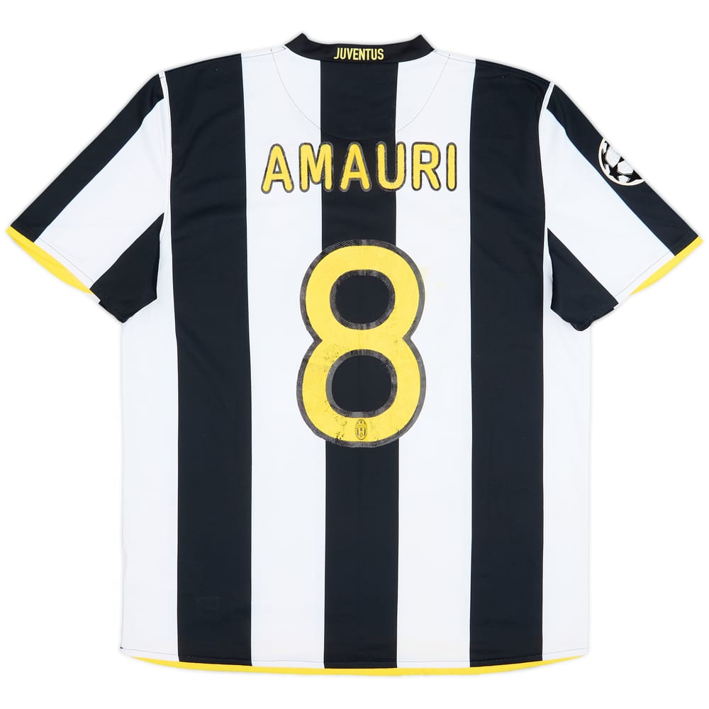 2008-09 Juventus Home Shirt Amauri #8 - 6/10 - (L)