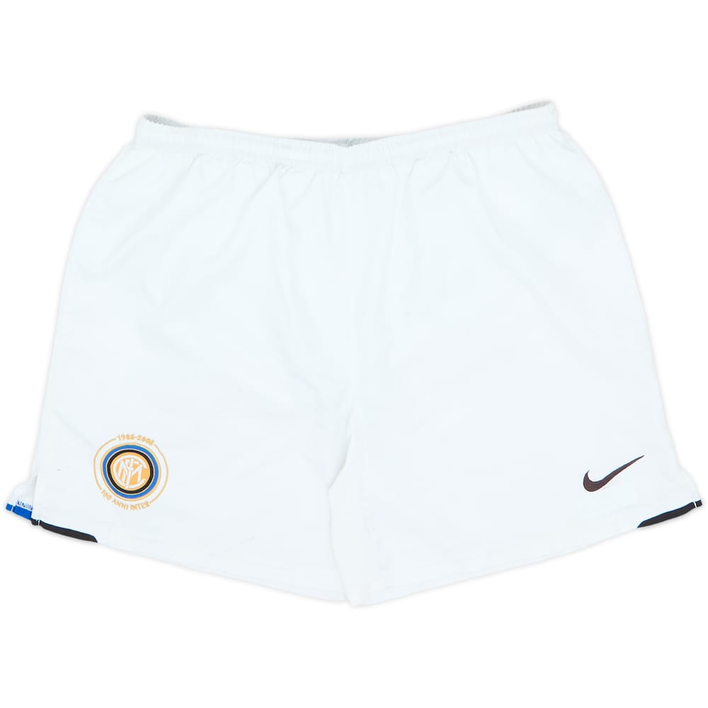 2008-09 Inter Milan Player Issue Away Shorts - 5/10 - (XL)