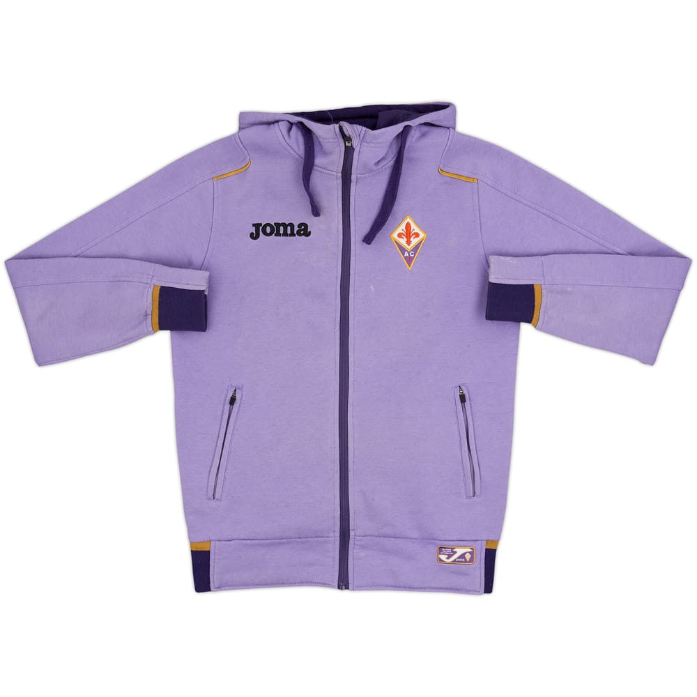 2014-15 Fiorentina Joma Hooded Track Jacket - 6/10 - (S)