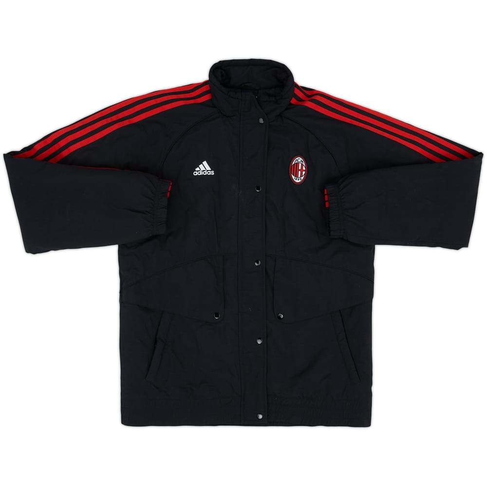 2008-09 AC Milan adidas Padded Bench Coat - 7/10 - (M)