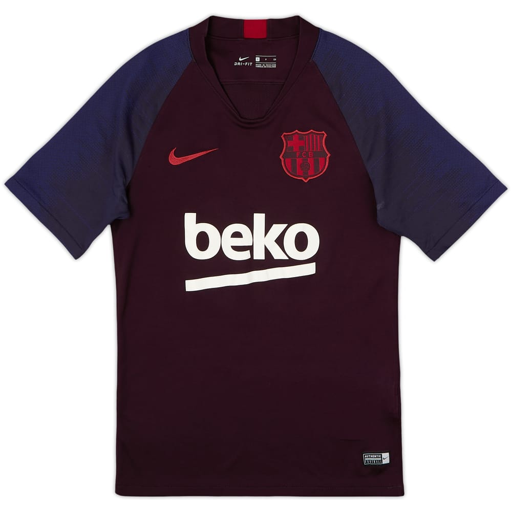 2019-20 Barcelona Nike Training Shirt - 8/10 - (S)
