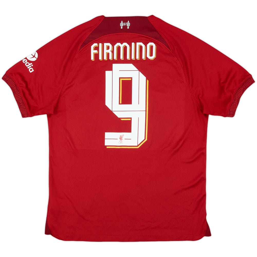 2022-23 Liverpool Home Shirt Firmino #9 - 10/10 - (M)