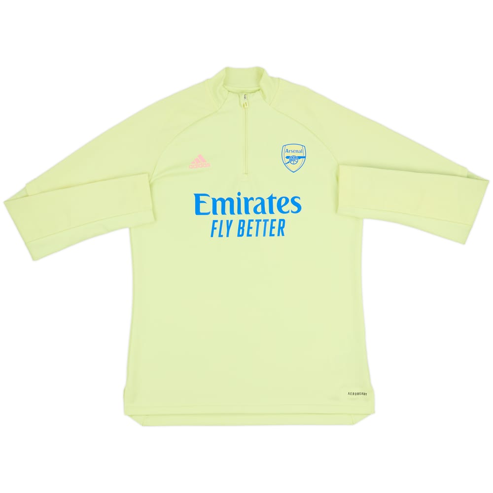 2020-21 Arsenal adidas 1/4 Zip Drill Top - 8/10 - (Women's M)
