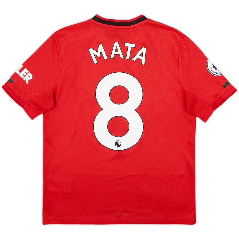 2019-20 Manchester United Home Shirt Mata #8 - 10/10 - (L.Boys)