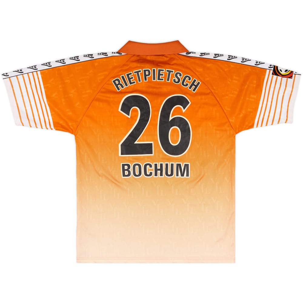 2000-01 VFL Bochum Match Issue Third Shirt Rietpietsch #26