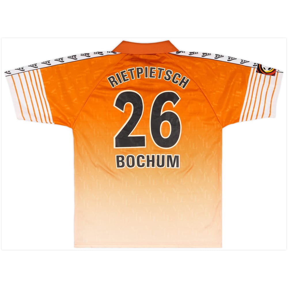 2000-01 VFL Bochum Match Issue Third Shirt Rietpietsch #26