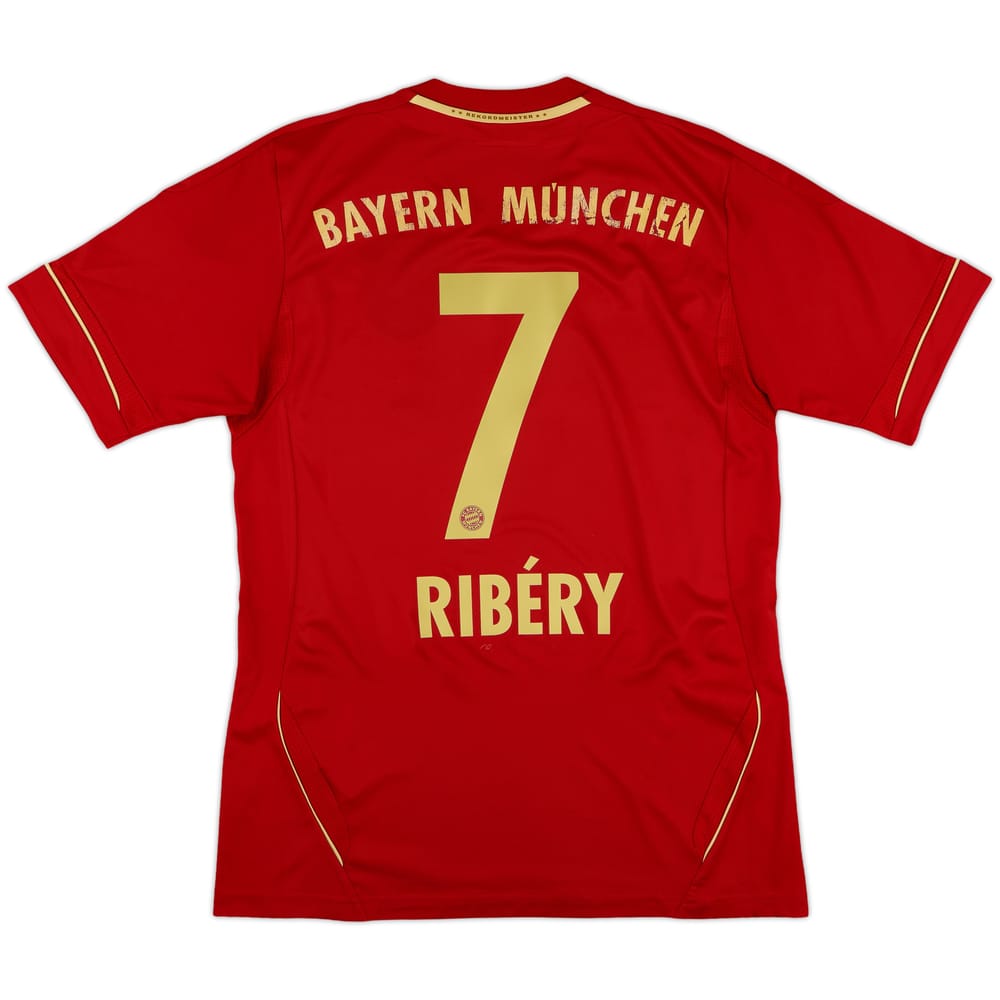 2011-13 Bayern Munich Home Shirt Ribery #7 - 6/10 - (XL.Boys)