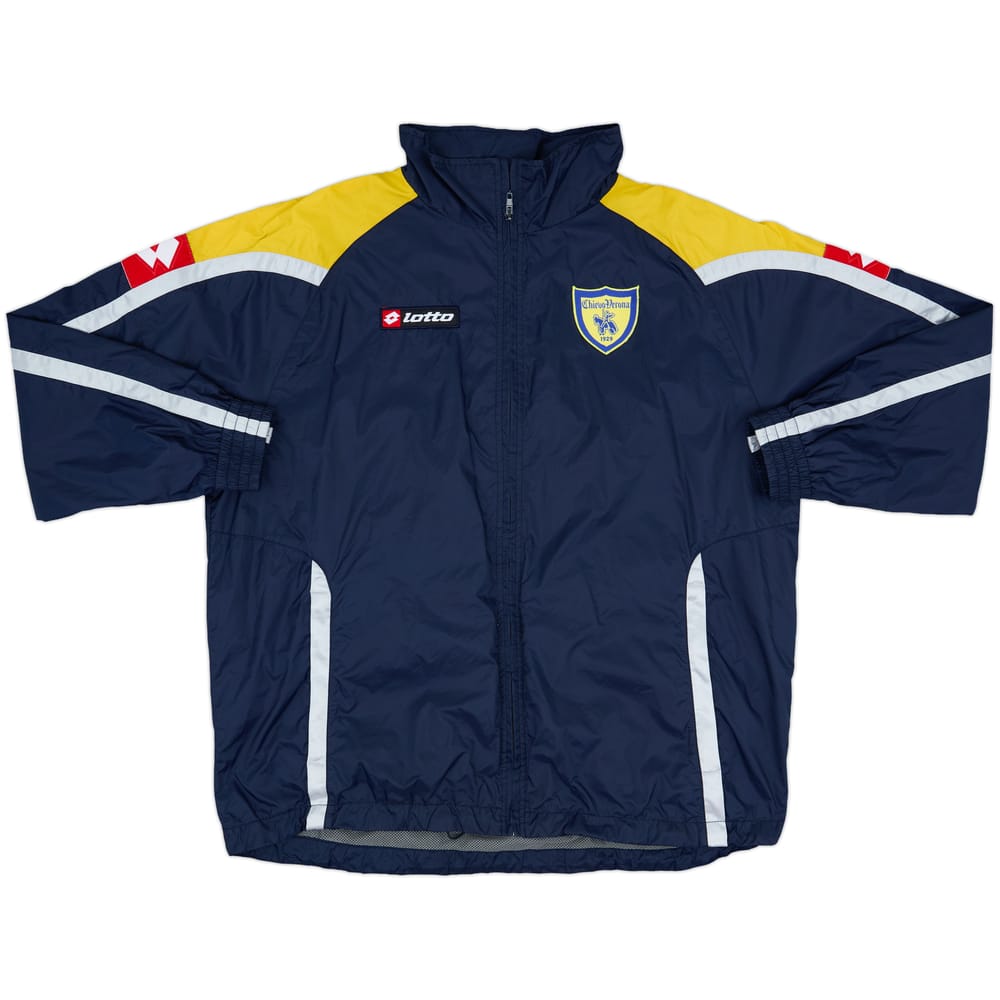 2004-05 Chievo Verona Lotto Hooded Rain Jacket - 7/10 - (XL)