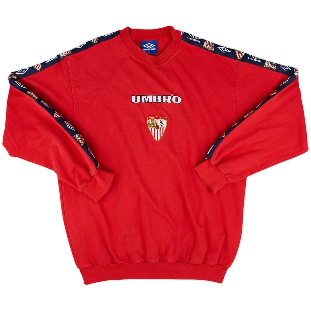 1998-99 Sevilla Umbro Sweat Top - 8/10 - (XL)