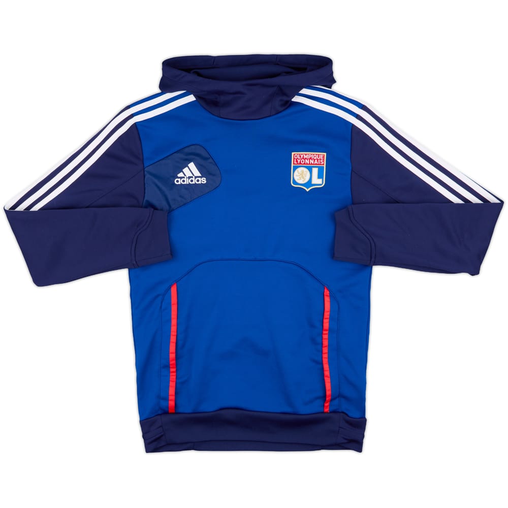 2012-13 Lyon adidas Hooded Top - 8/10 - (XL.Boys)