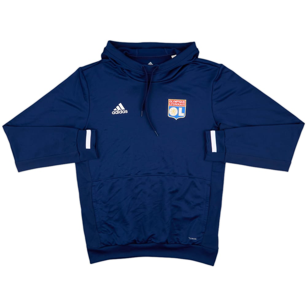 2018-19 Lyon adidas Hooded Sweat Top - 10/10 - (M)