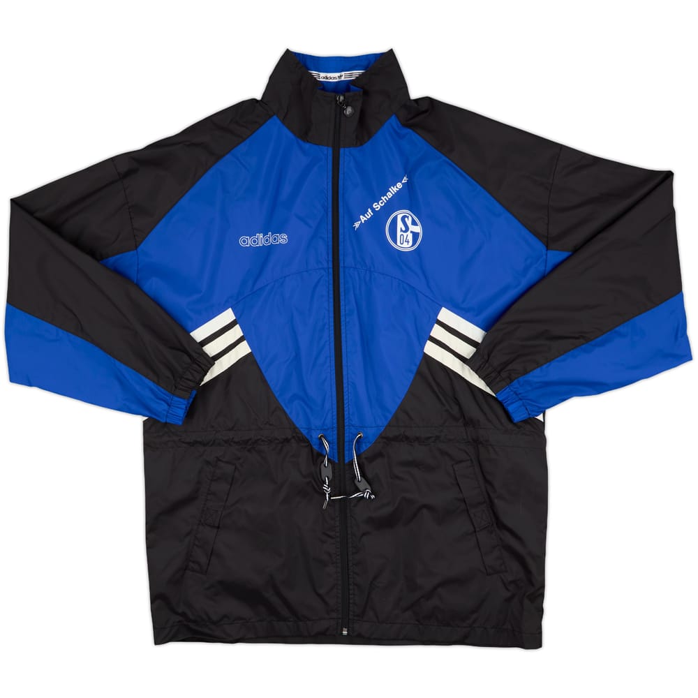 1993-94 Schalke adidas Rain Jacket - 9/10 - (XXL)