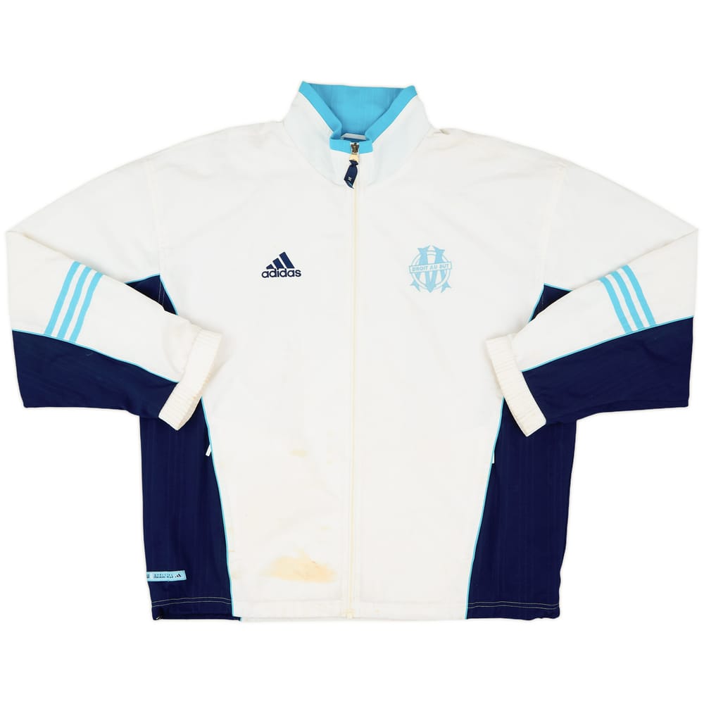 2000-01 Olympique Marseille adidas Track Jacket - 4/10 - (L)