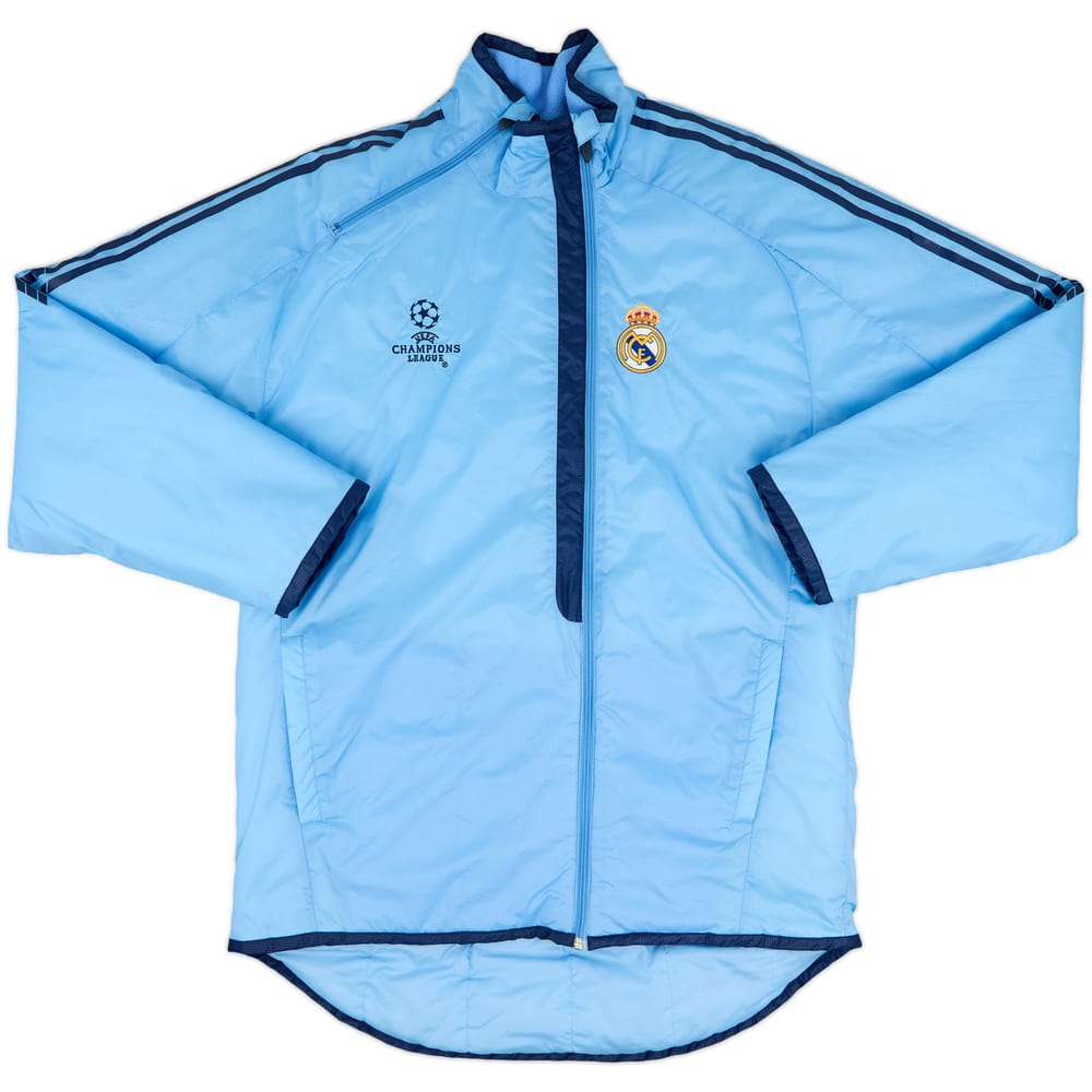 2005-06 Real Madrid CL adidas Padded Bench Coat - 9/10 - (M)