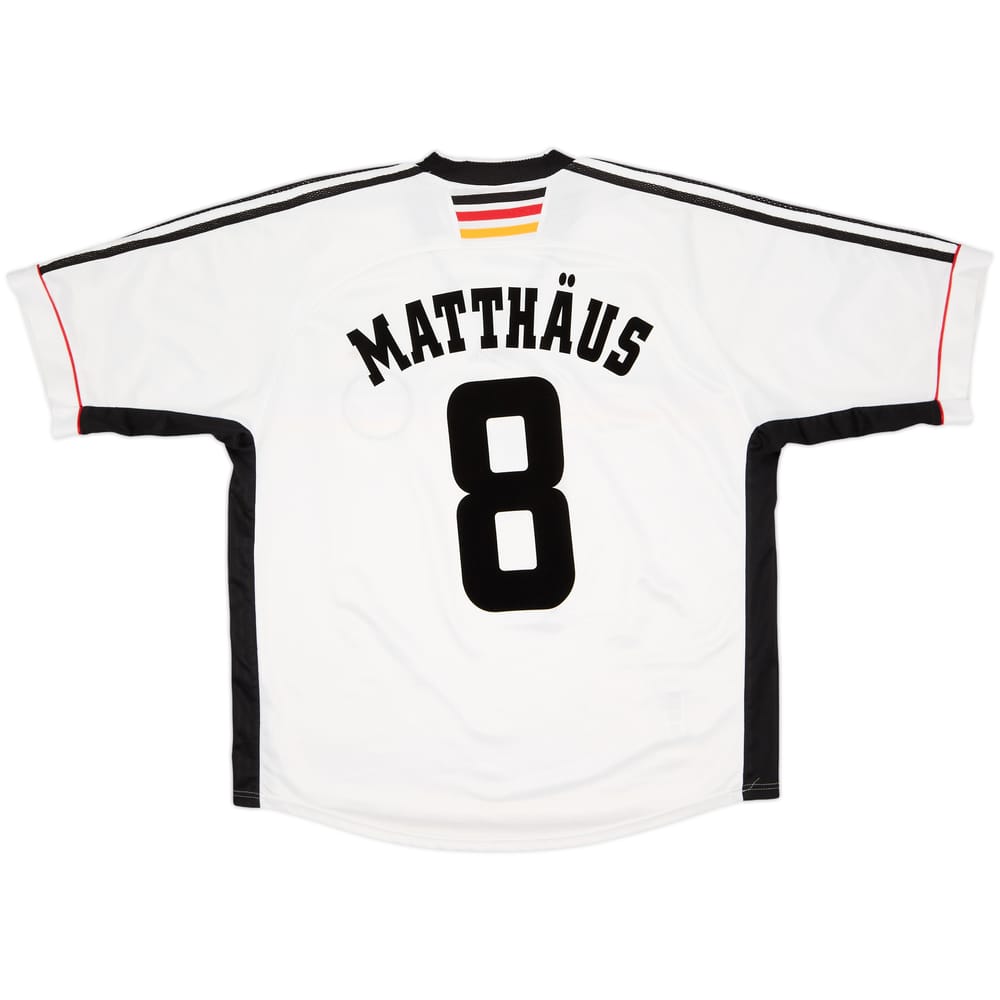 1998-00 Germany Home/Training Shirt Matthaus #8 - 6/10 - (XL)