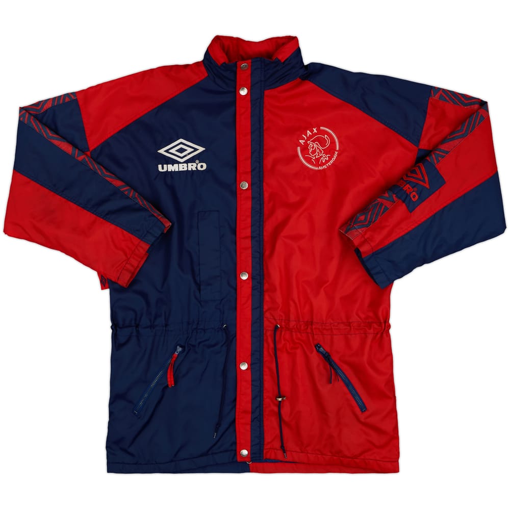 1996-97 Ajax Umbro Padded Bench Coat - 7/10 - (XL)