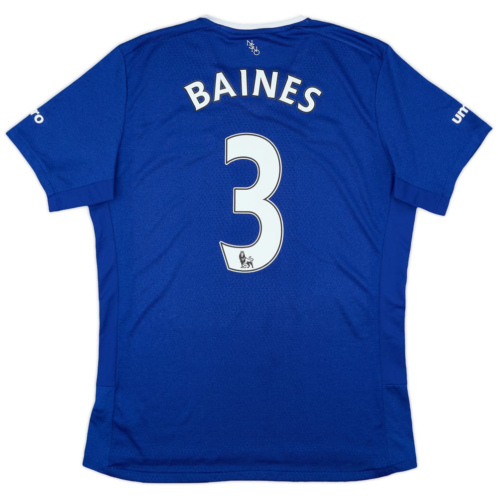2015-16 Everton Home Shirt Baines #3