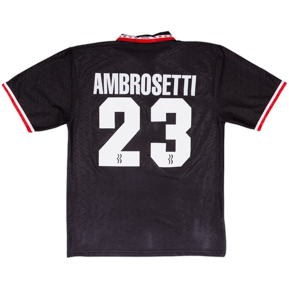 1996-97 Vicenza Third Shirt Ambrosetti #23 - 8/10 - (XXL)