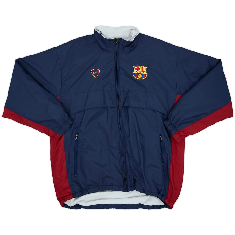 2000-01 Barcelona Nike Padded Bench Coat - 9/10 - (L)