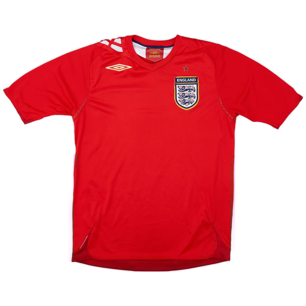 2006-08 England Away Shirt - 5/10 - (S)