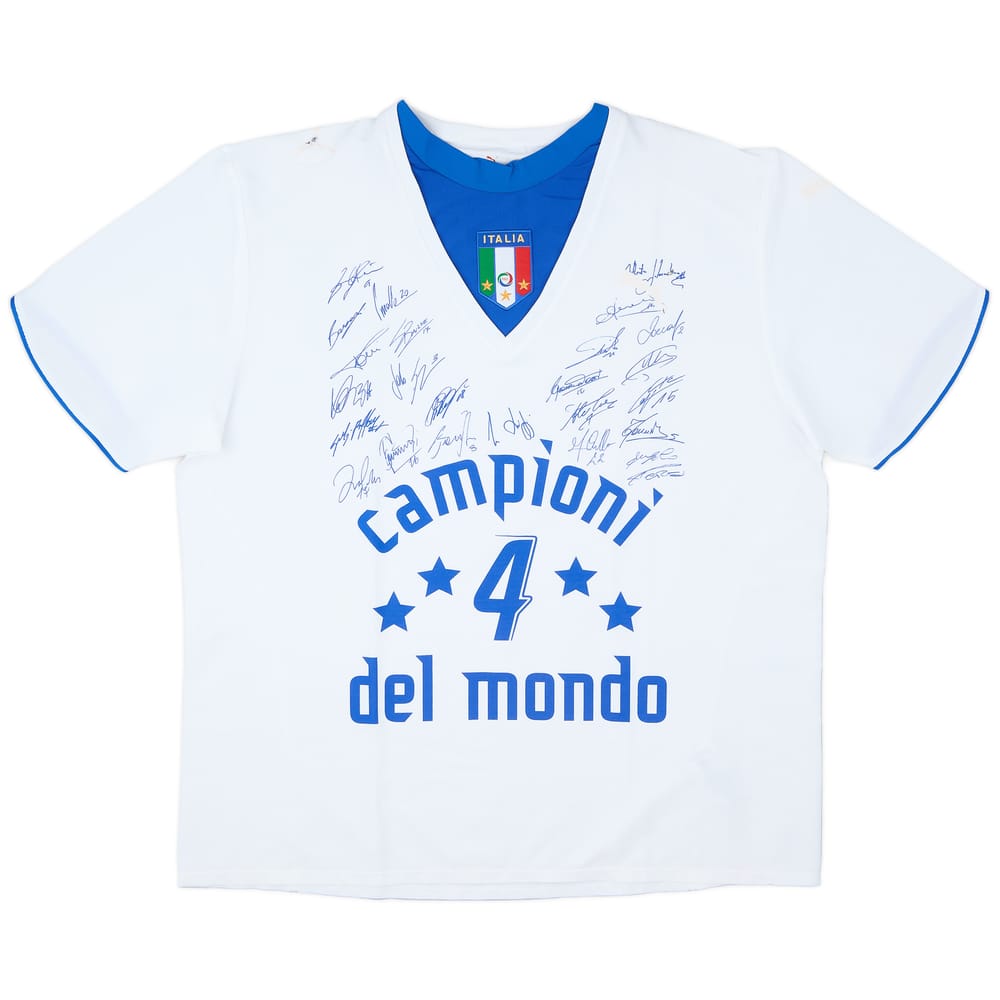 2006 Italy 'Campioni Del Mundo' Away Shirt - 5/10 - (3XL)