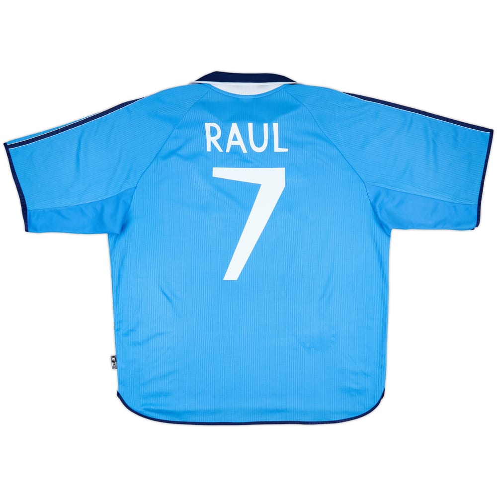 1999-00 Real Madrid Third Shirt Raul #7 - 9/10 - (XL)