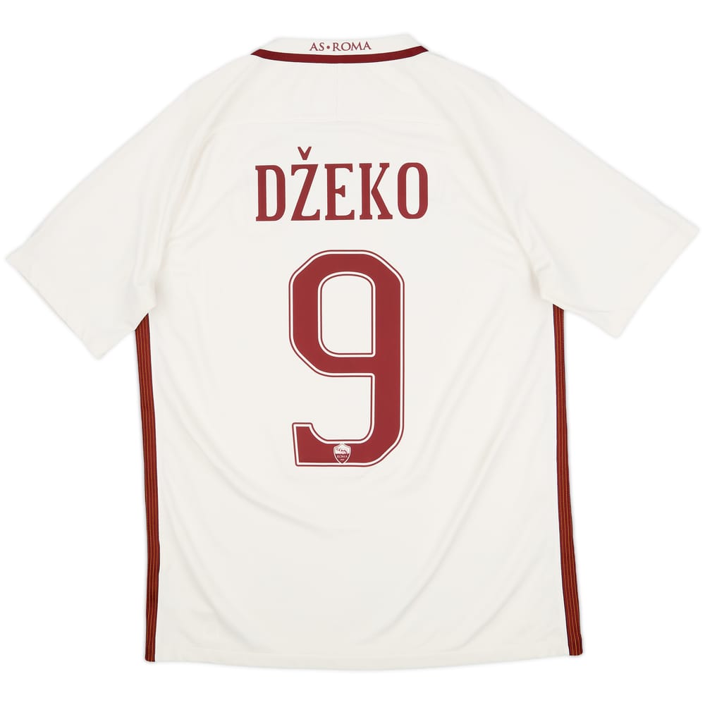2016-17 Roma Away Shirt Dzeko #9 - 6/10 - (M)
