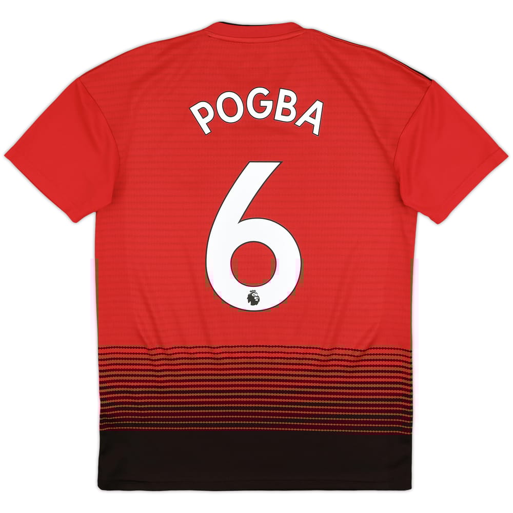 2018-19 Manchester United Home Shirt Pogba #6 - 5/10 - (S)