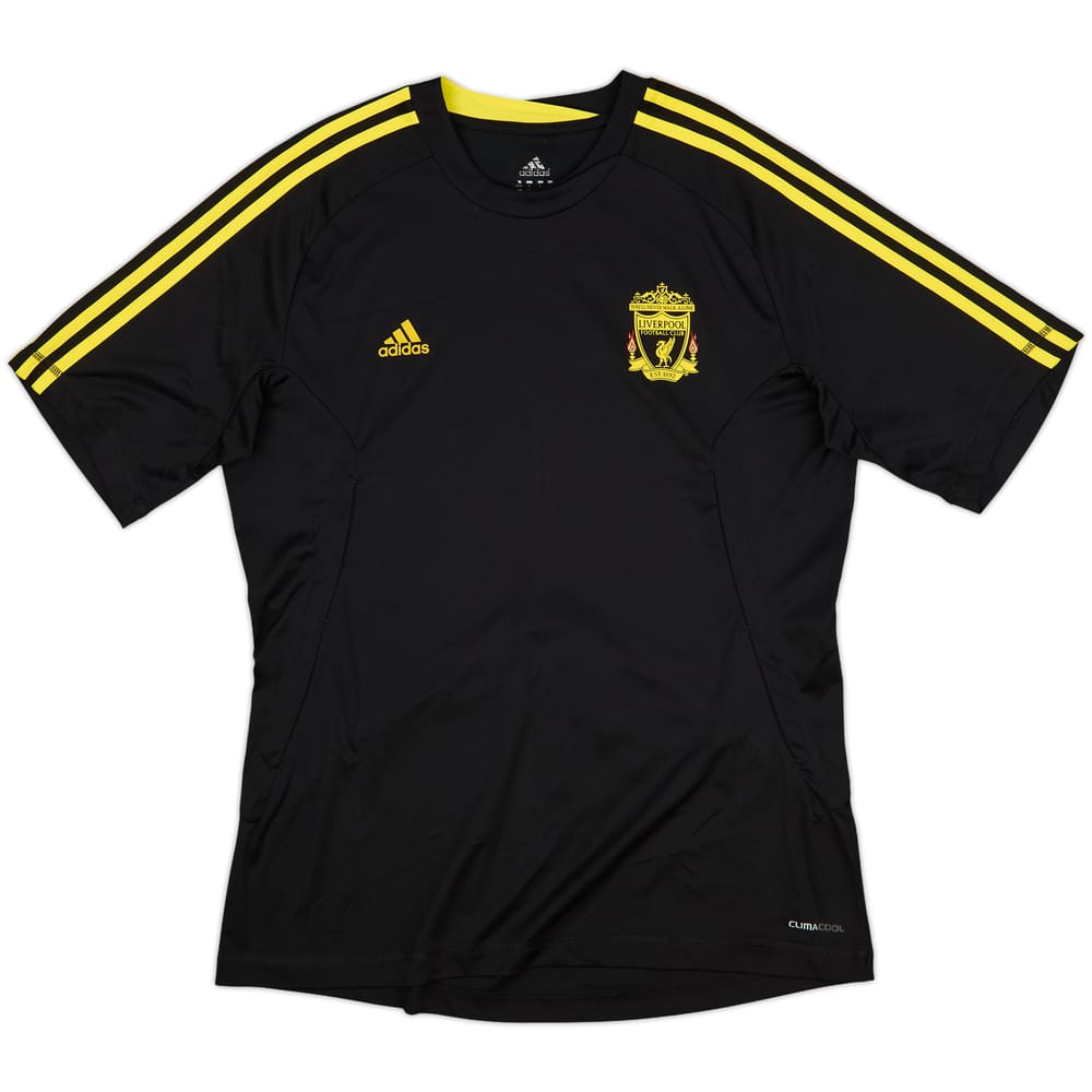 2010-11 Liverpool adidas Training Shirt - 8/10 - (L)