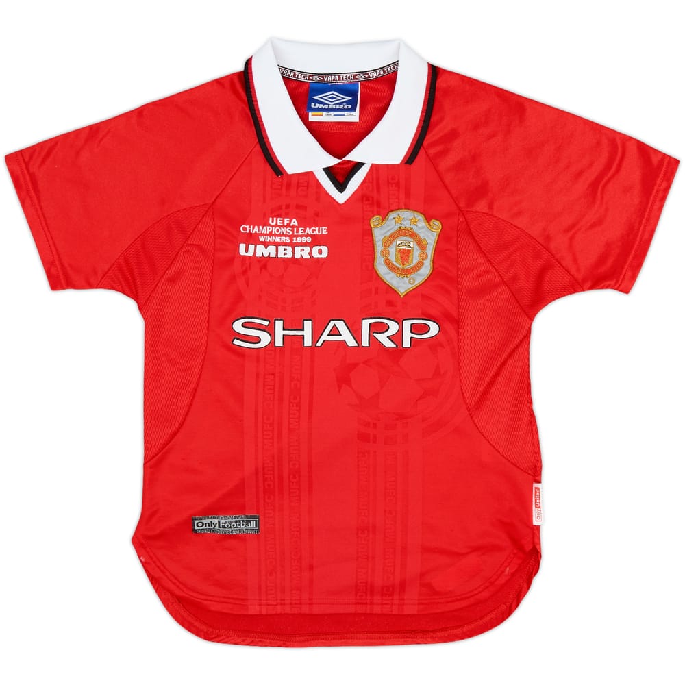 1997-00 Manchester United CL Shirt - 8/10 - (8-9 Years)