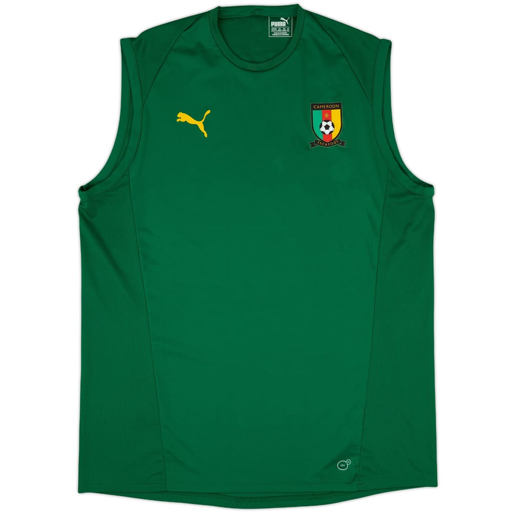 2018-19 Cameroon Puma Training Vest - 9/10 - (XXL)