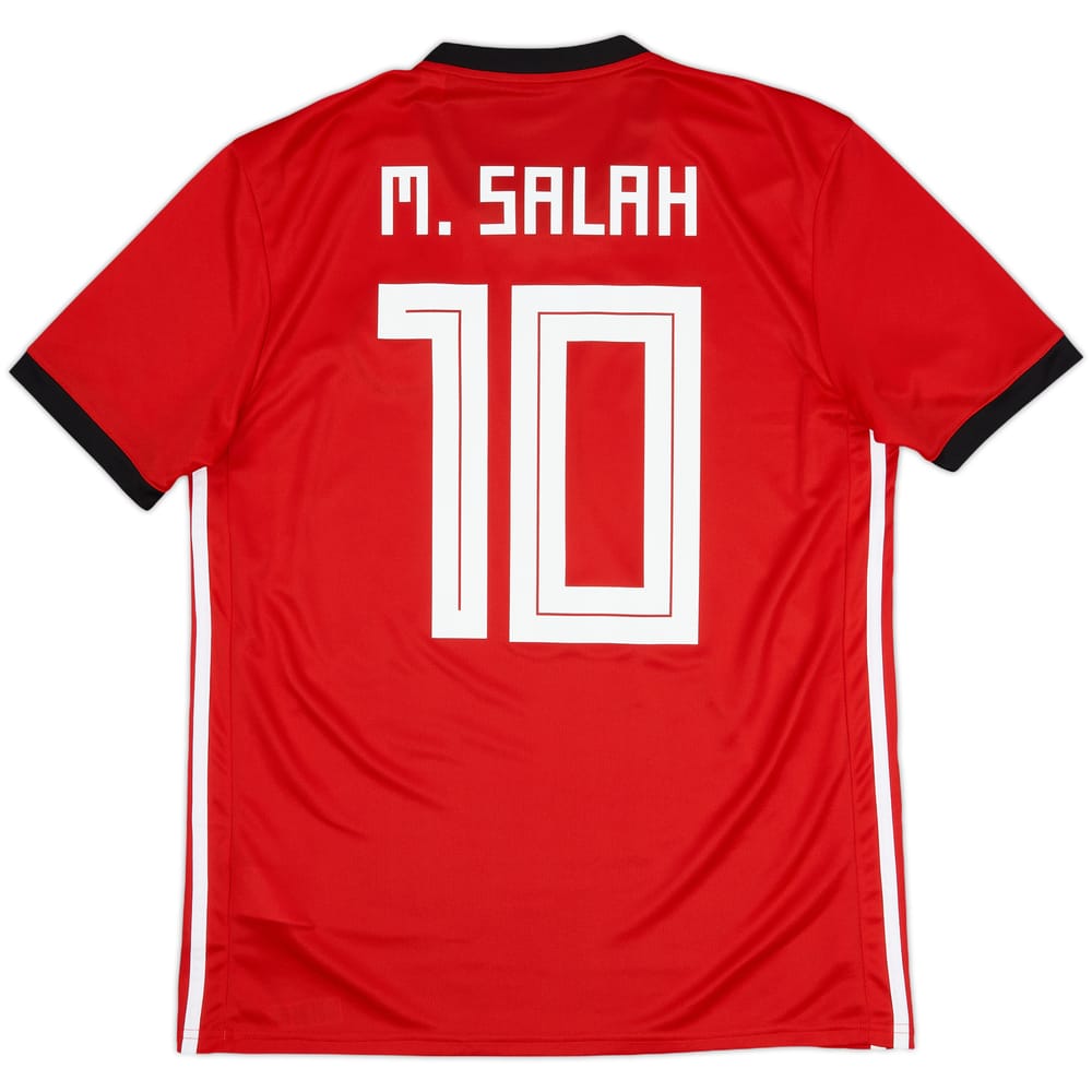 2018-19 Egypt Home Shirt Salah #10 - 9/10 - (M)