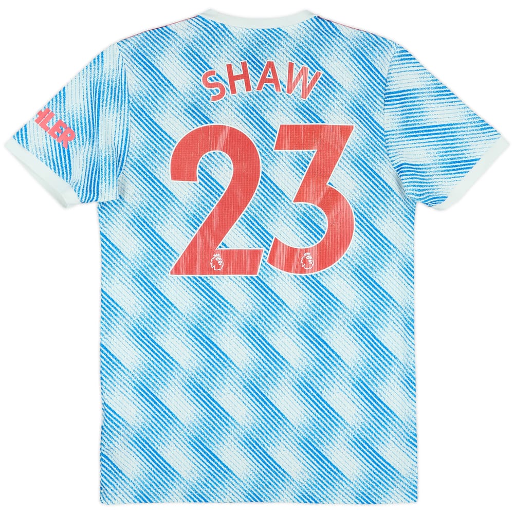 2021-22 Manchester United Away Shirt Shaw #23 - 5/10 - (S)