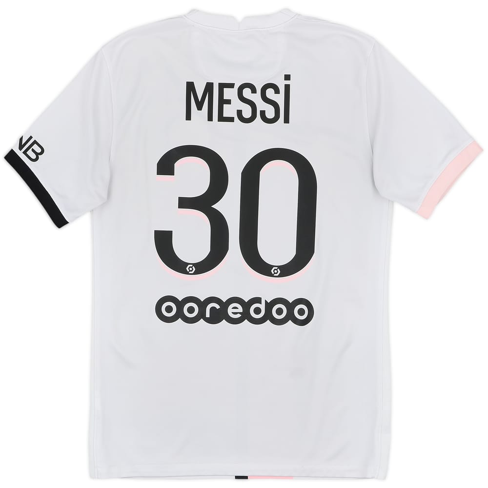 2021-22 Paris Saint-Germain Away Shirt Messi #30 - 5/10 - (S)