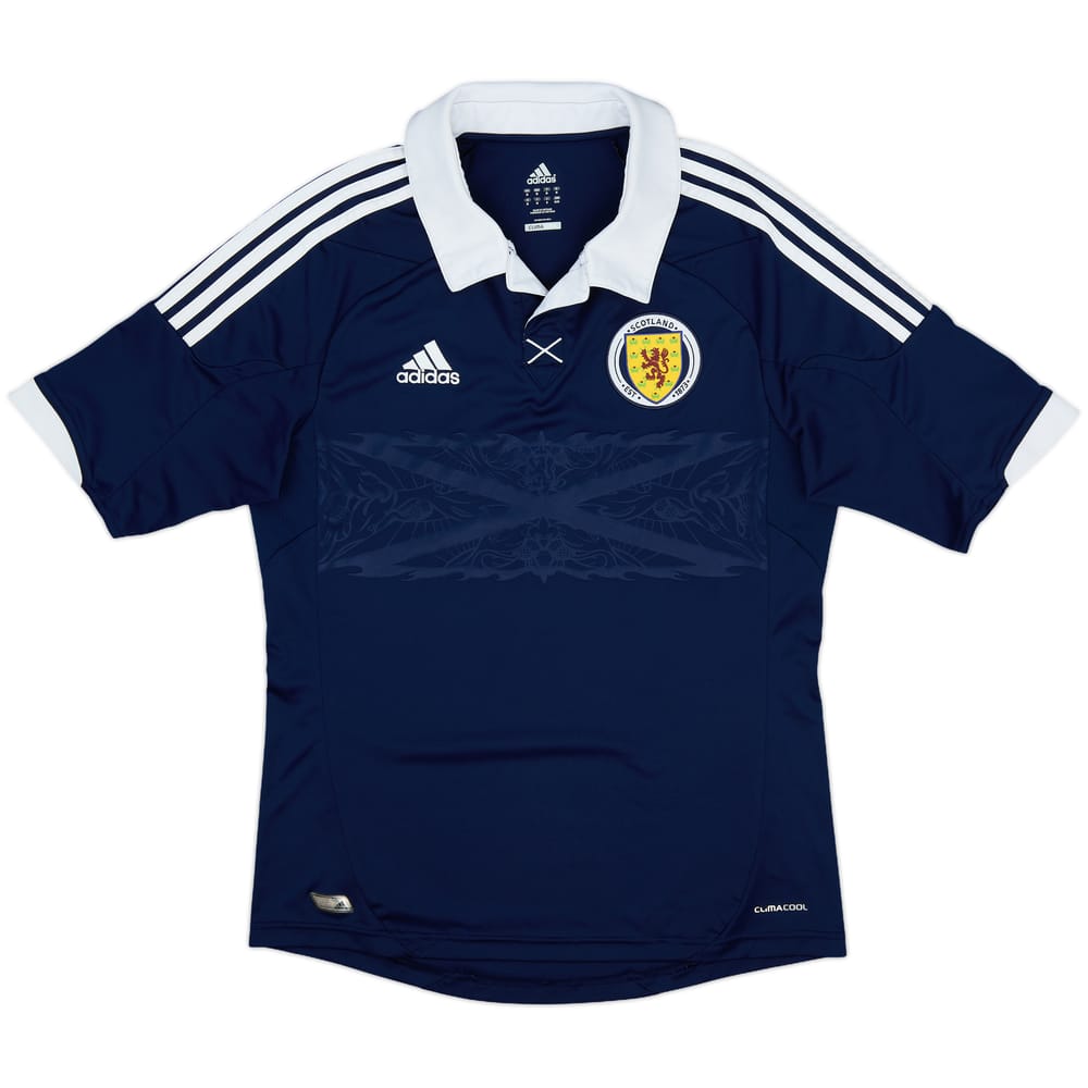 2011-13 Scotland Home Shirt - 8/10 - (M)