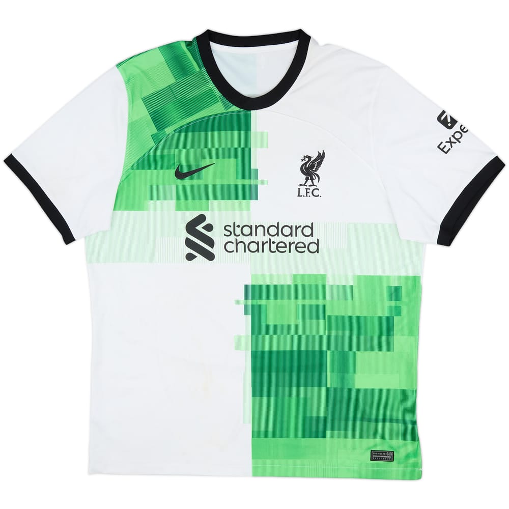 2023-24 Liverpool Away Shirt - 4/10 - (XL)