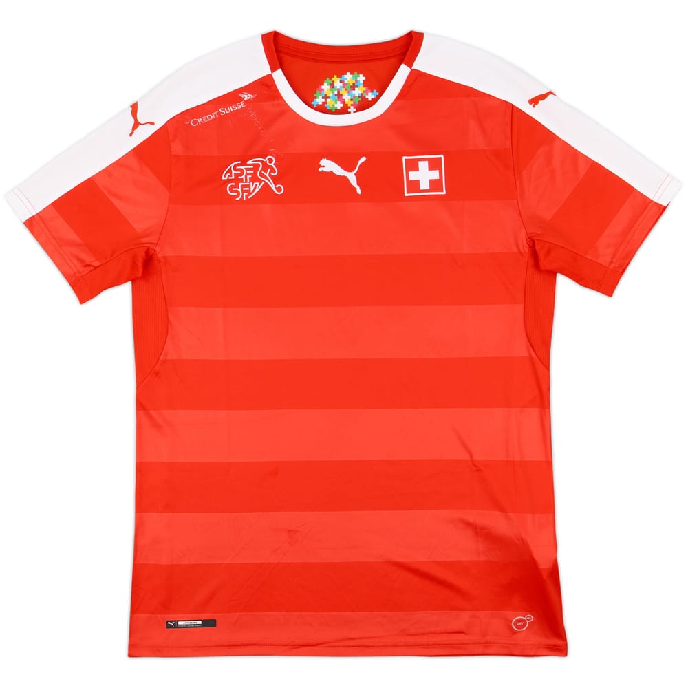 2016-17 Switzerland Home Shirt - 6/10 - (M)