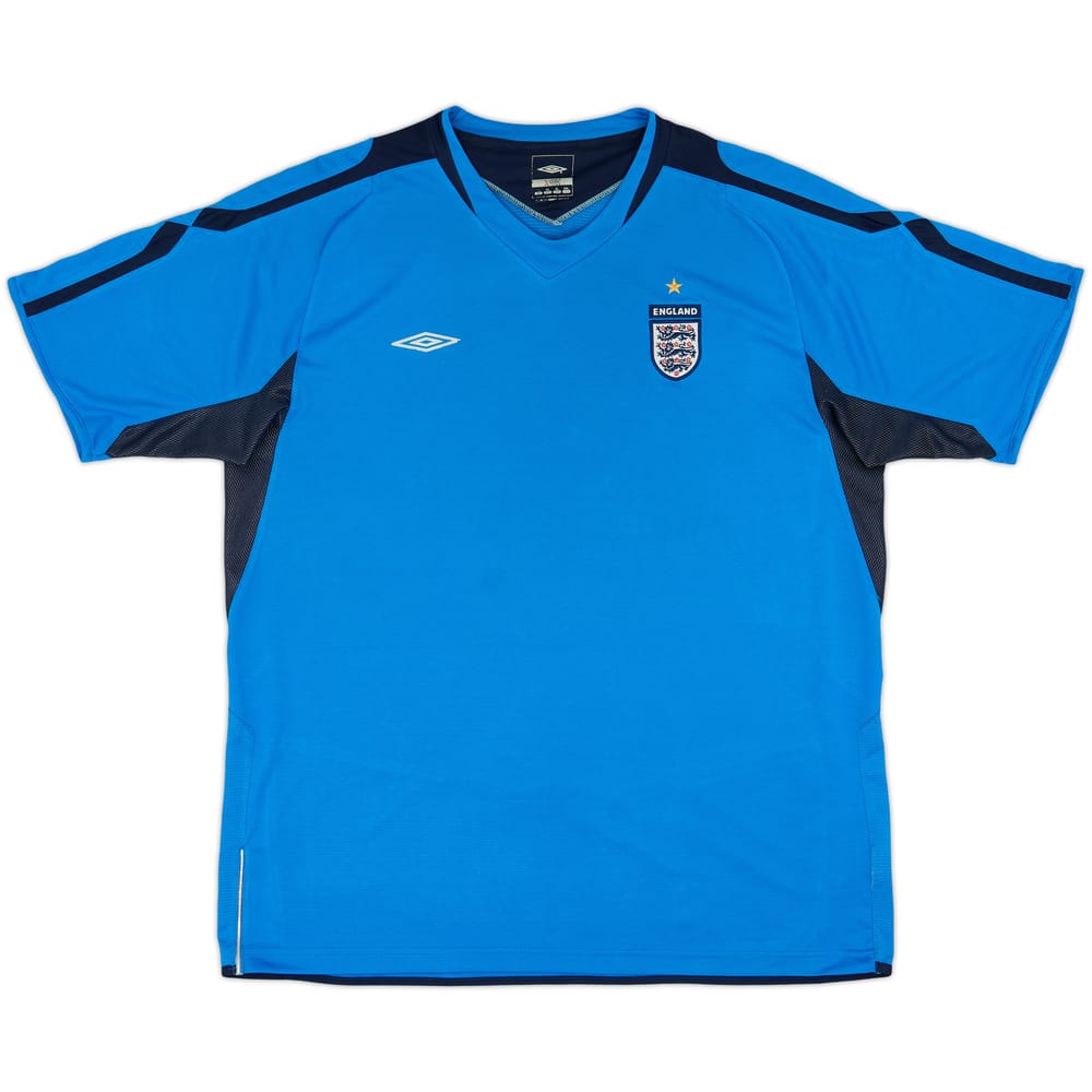 2004-06 England Umbro Training Shirt - 5/10 - (XL)