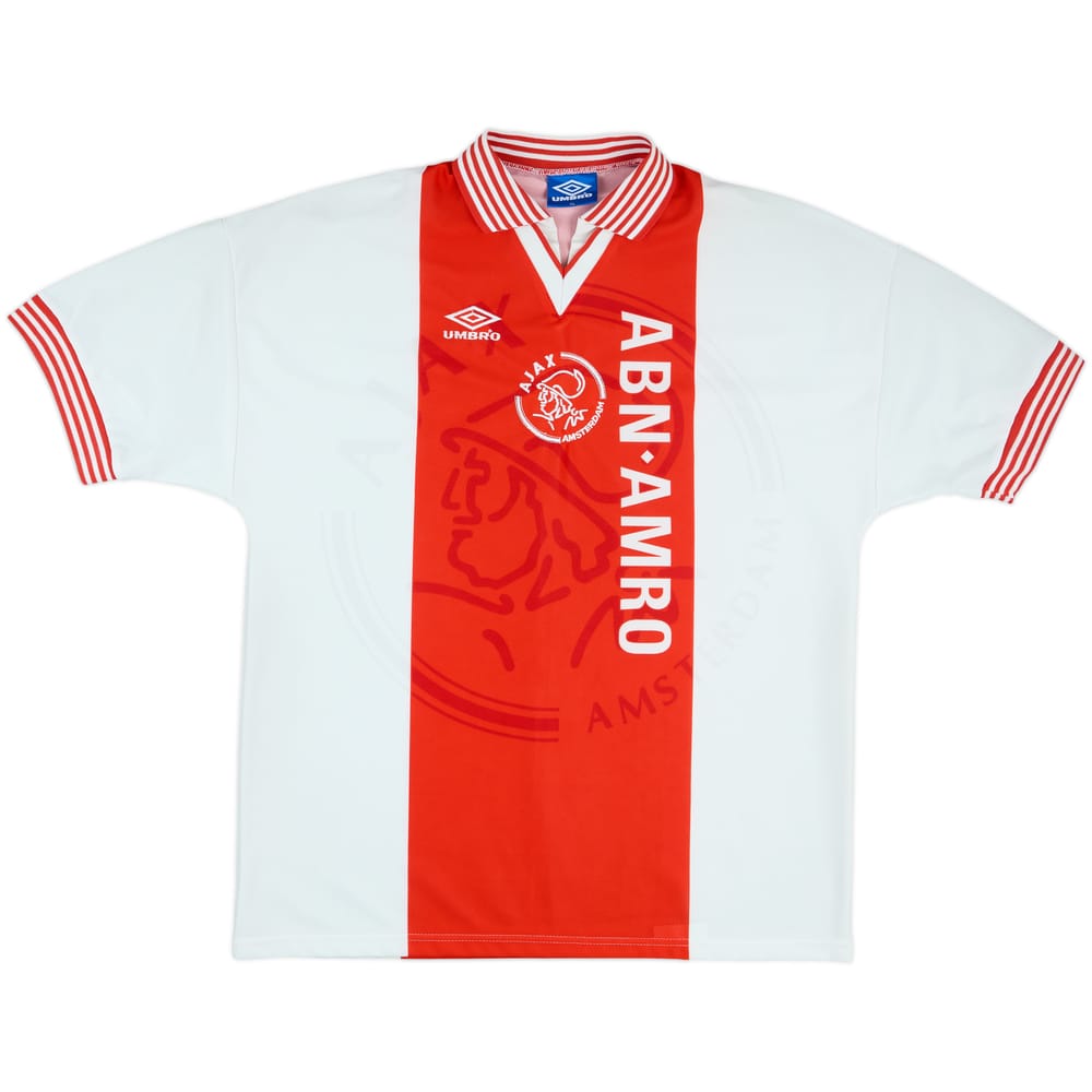 1995-96 Ajax Home Shirt - 10/10 - (XL)