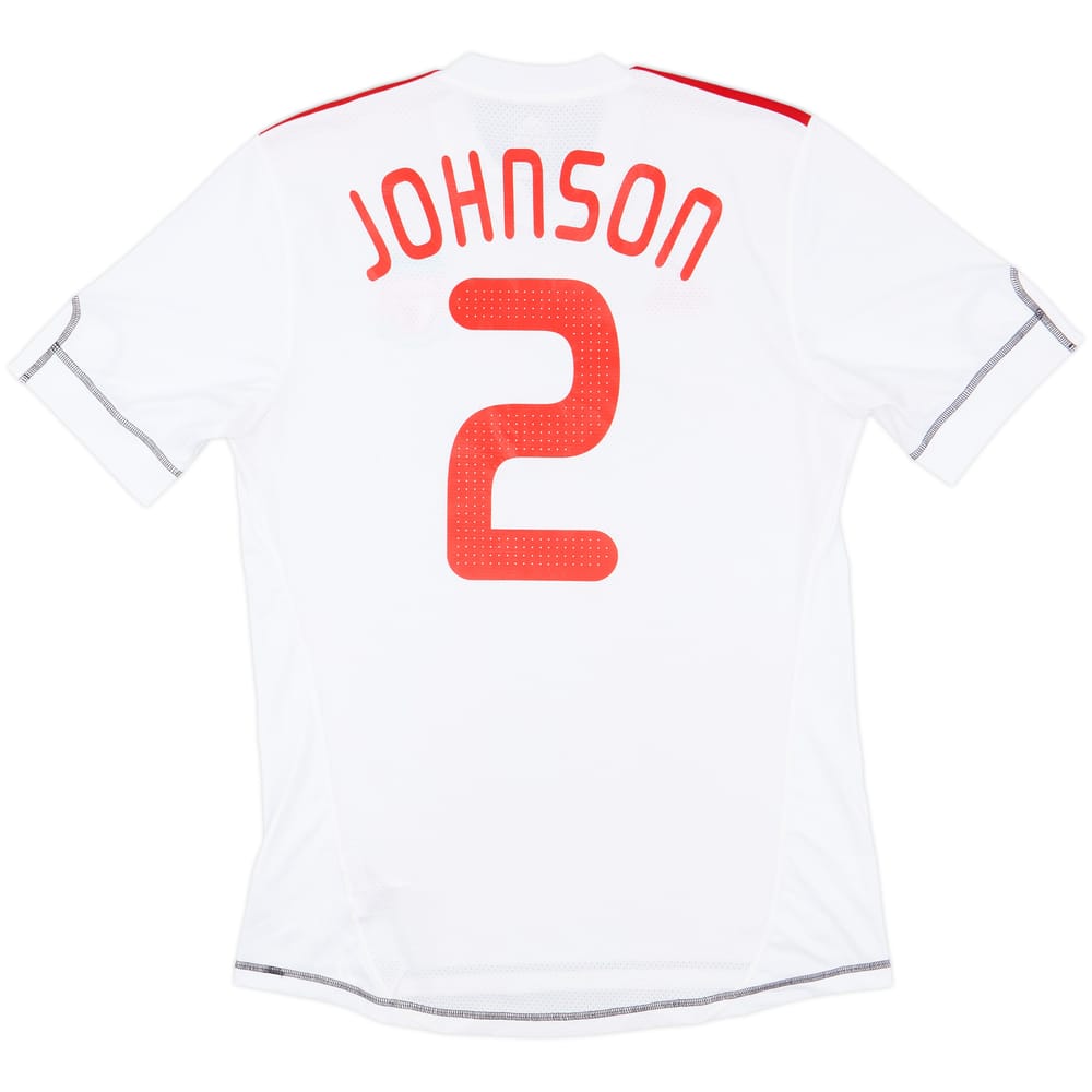 2009-10 Liverpool Third Shirt Johnson #2 - 9/10 - (M)
