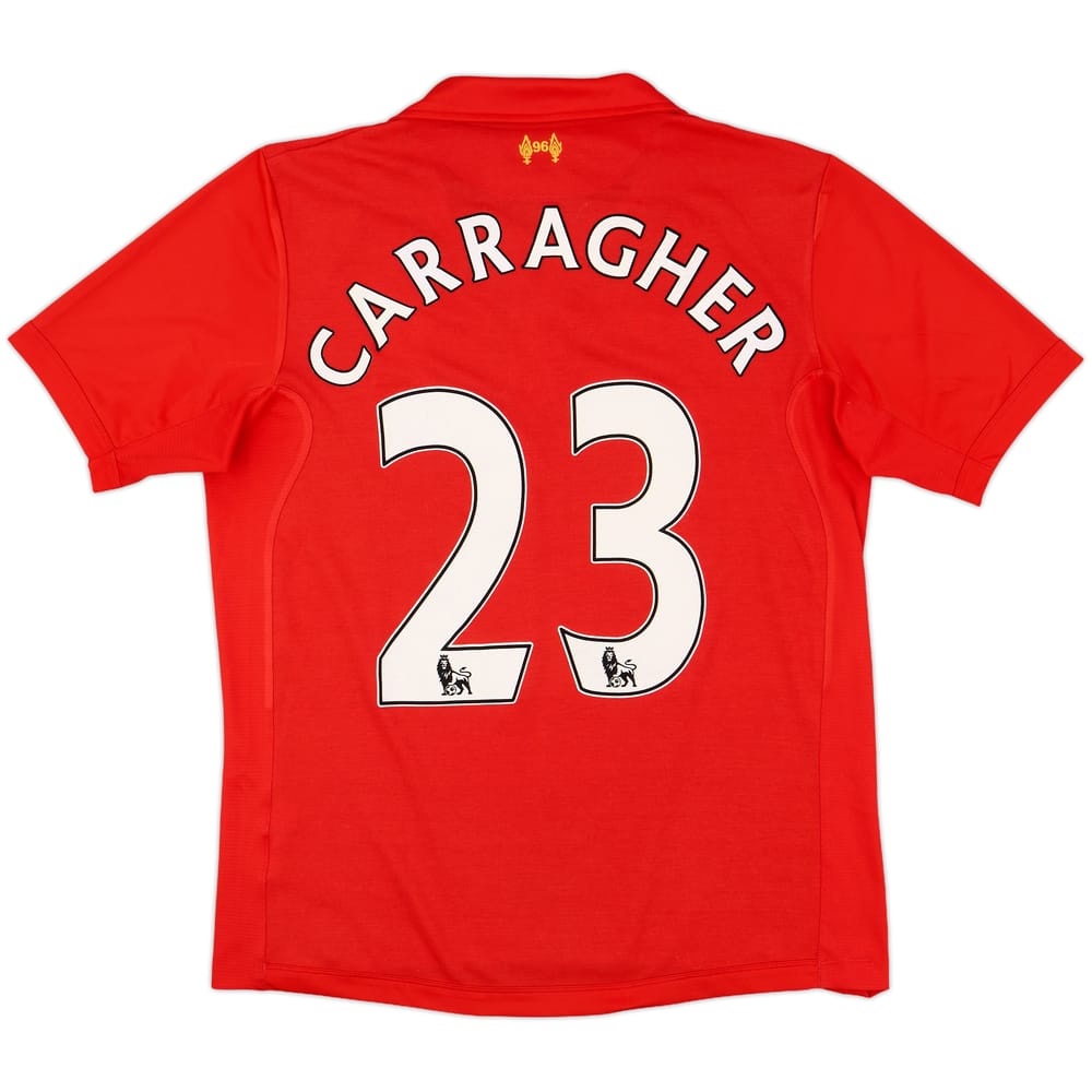 2012-13 Liverpool Home Shirt Carragher #23 - 7/10 - (M)